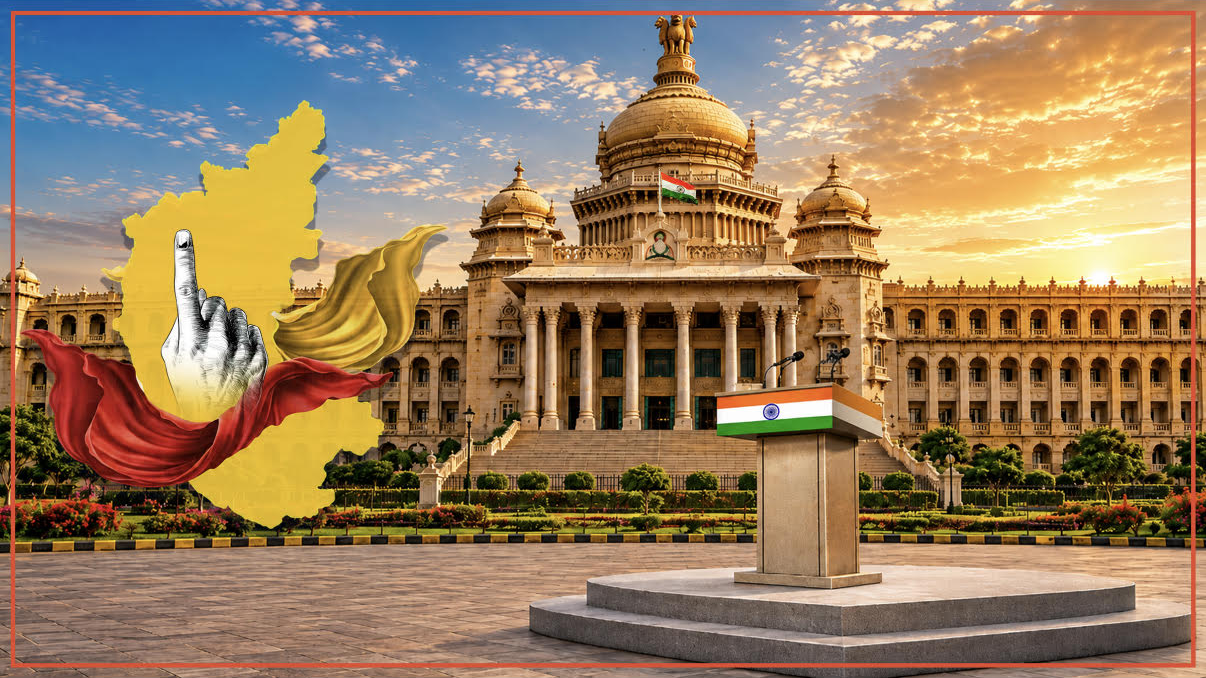 Karnataka election banner